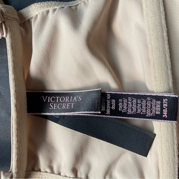 Cream/pink lace bustier - Picture 5 of 5